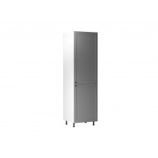 Virtuves skapītis iebūvētajam leduskapim LINEA D60ZL, pelēks